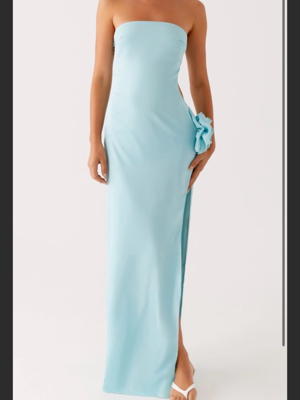 Strapless Maxi Dress - Mint